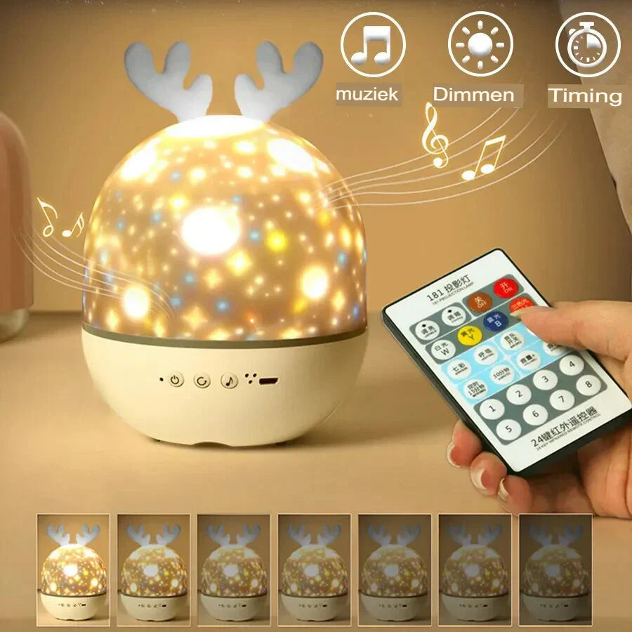 BowLift | Unique Pattern Night Light for Kids - StarryDream