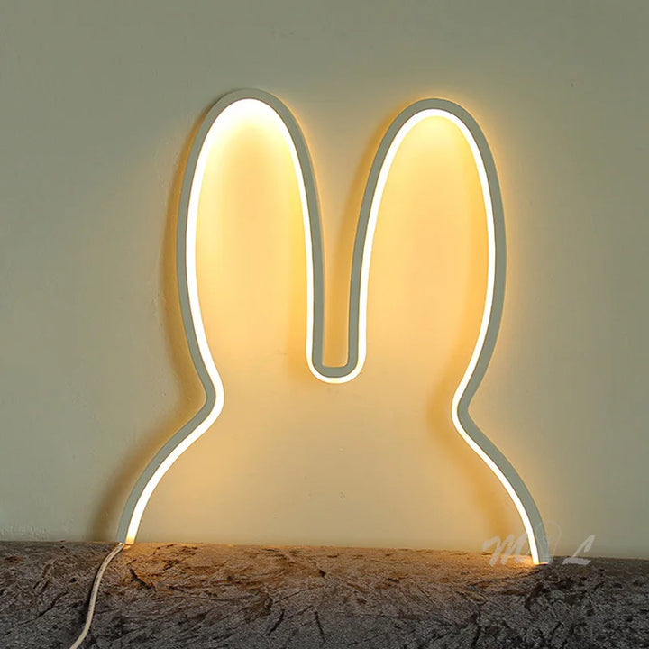 BowLift | USB Rechargeable Bunny Night Light with Ambient Lighting - BunnyLight