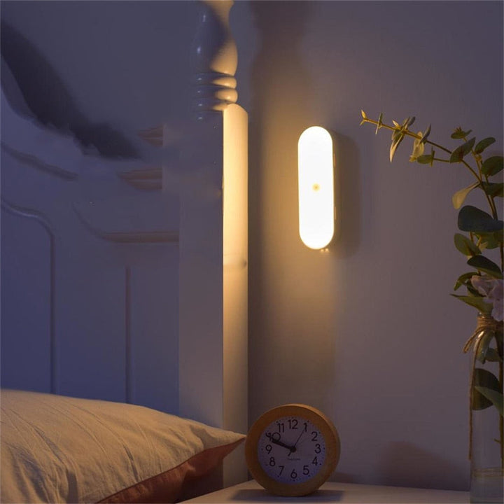 BowLift | USB Rechargeable Motion Sensor Wall Lamp - BrightSense