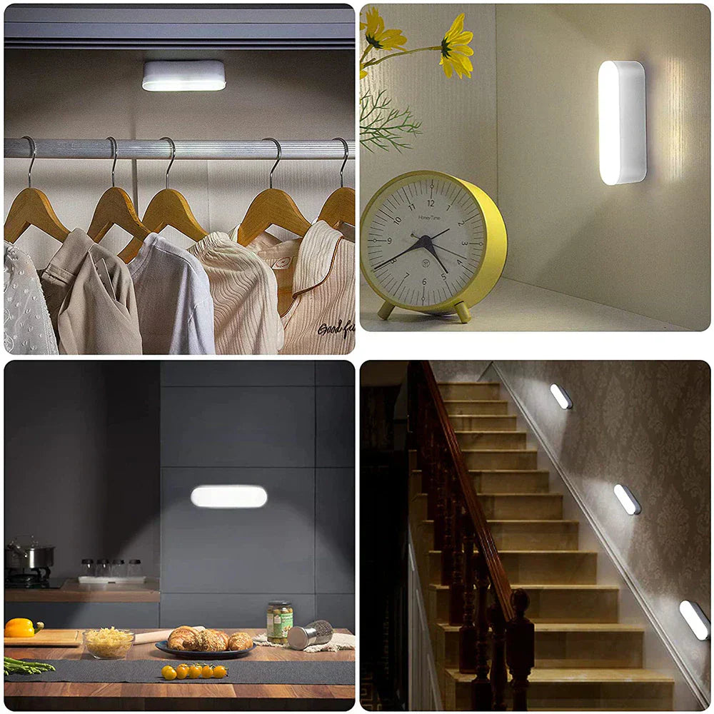 BowLift | USB Rechargeable Motion Sensor Wall Lamp - BrightSense