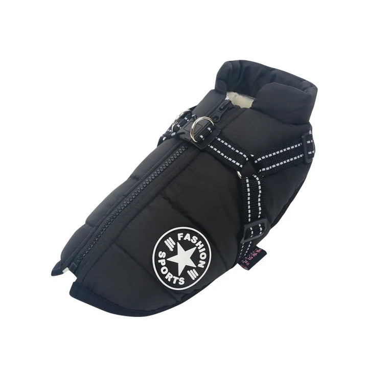 BowLift | Waterproof Dog Jacket with Built-in Harness – Warm, Weather-resistant Dog Jacket for All Breeds