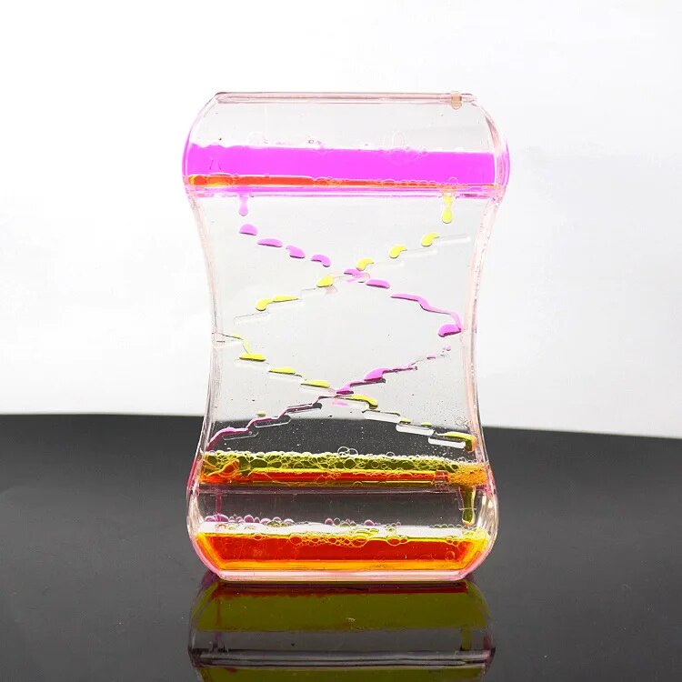 BowLift | Floating Liquid Hourglass