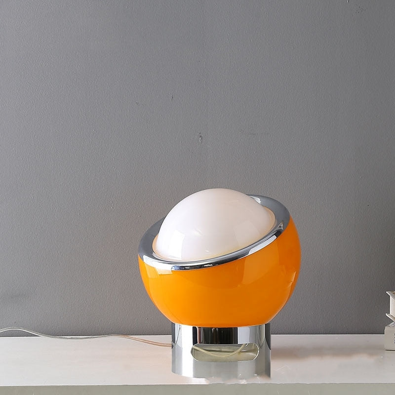 BowLift | Elegant Bauhaus Table Lamp made of Opal Glass