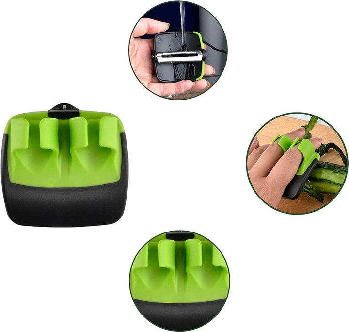 FingerGuard - Veilig Groenteschiller voor de Keuken Bowlift