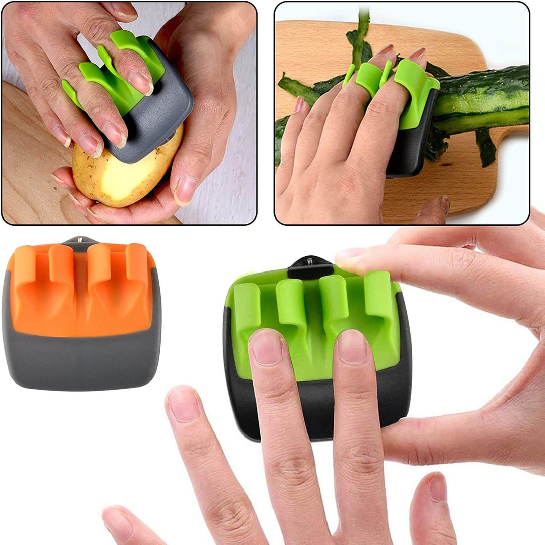 FingerGuard - Veilig Groenteschiller voor de Keuken Bowlift