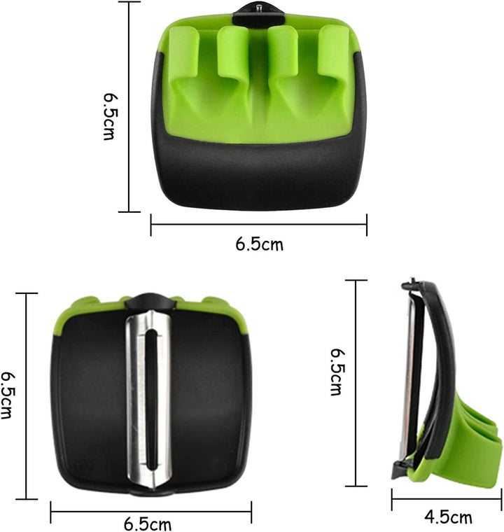 FingerGuard - Veilig Groenteschiller voor de Keuken Bowlift