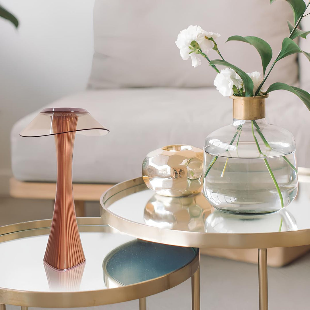 BowLift | Luxury Crystal Table Lamp | Wireless Dimmable Table Light
