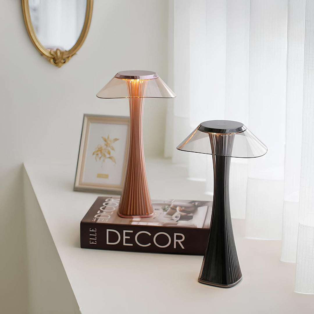 BowLift | Luxury Crystal Table Lamp | Wireless Dimmable Table Light