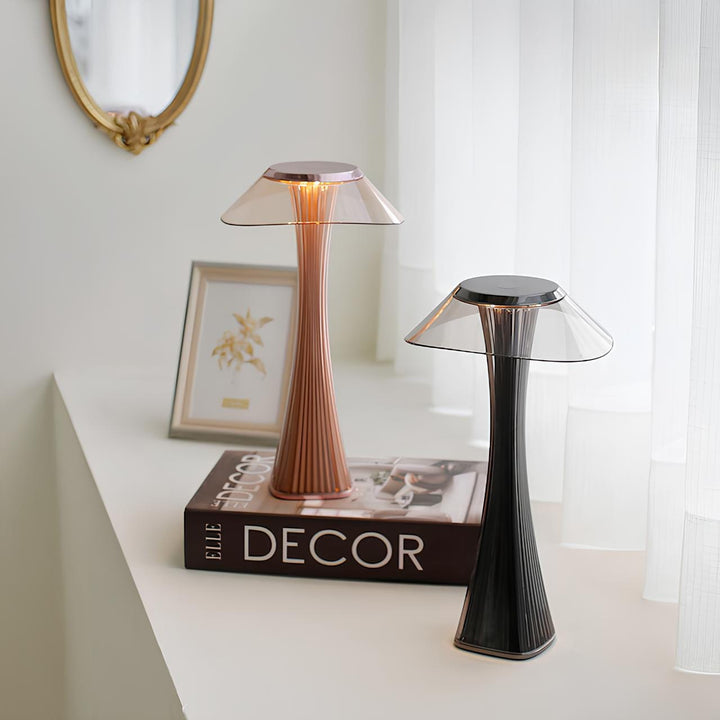 BowLift | Luxury Crystal Table Lamp | Wireless Dimmable Table Light