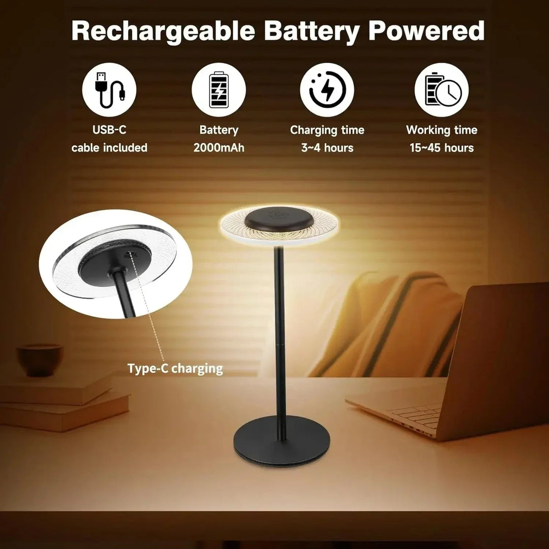 BowLift | Intelligent RGB Table Lamp | Rechargeable LED Table Light