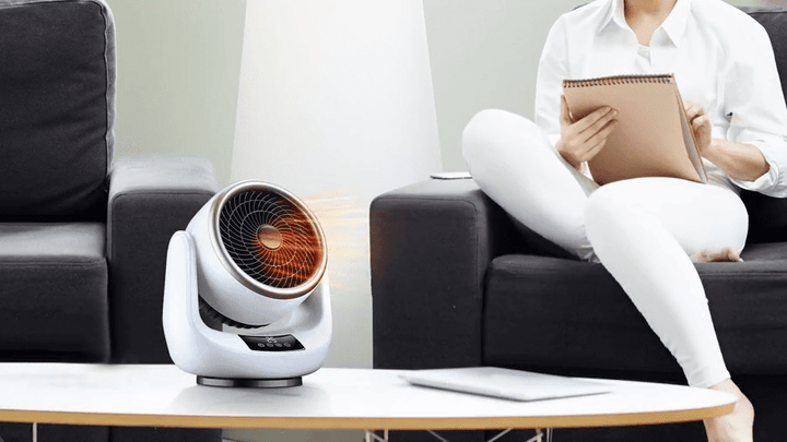 BowLift | Portable Silent Air Circulation Fan – Ultra Silent with Remote Control