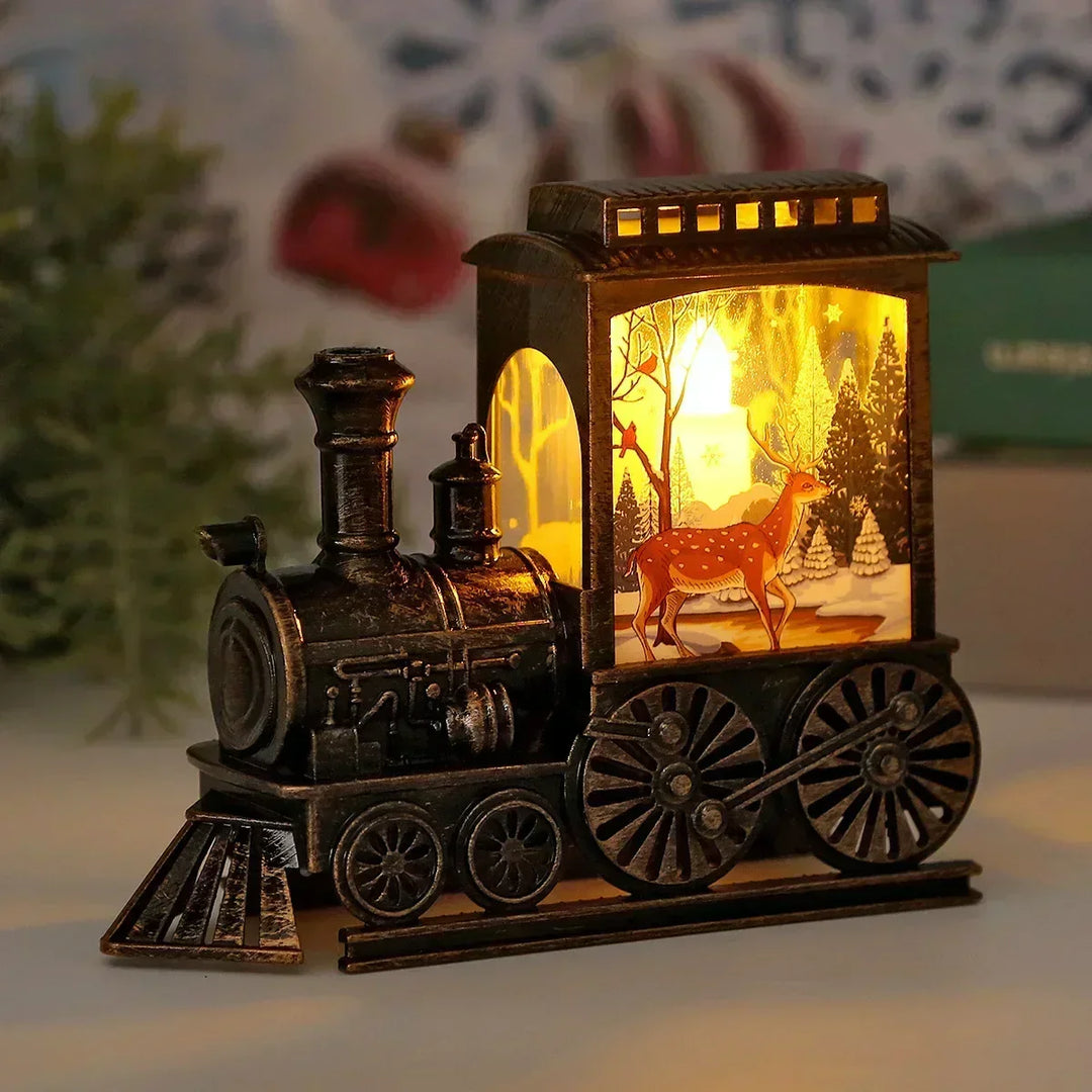 BowLift | LED Lantern Vintage Train Light for Christmas