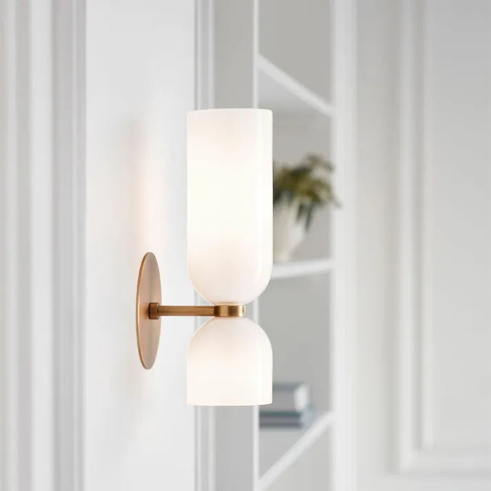 BowLift | Glass Wall Lamp with LED Technology Combination of Elegance and Functionality