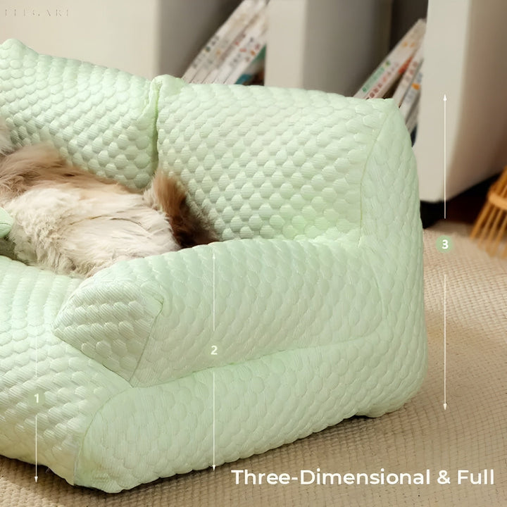 BowLift | Washable Plush Pet Cushion Bed - CozyPaws