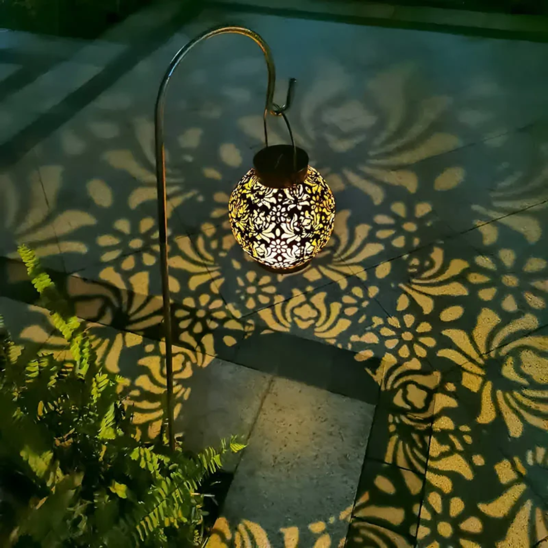 BowLift | Waterproof LED Solar Garden Hanging Lamp - RadiantGlow