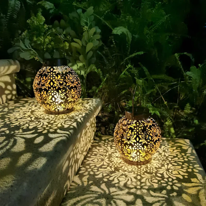 BowLift | Waterproof LED Solar Garden Hanging Lamp - RadiantGlow