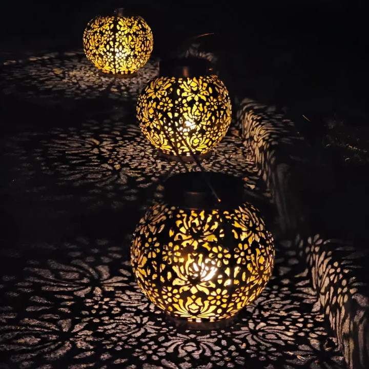 BowLift | Waterproof LED Solar Garden Hanging Lamp - RadiantGlow