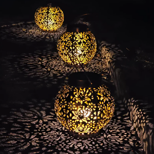 BowLift | Waterproof LED Solar Garden Hanging Lamp - RadiantGlow