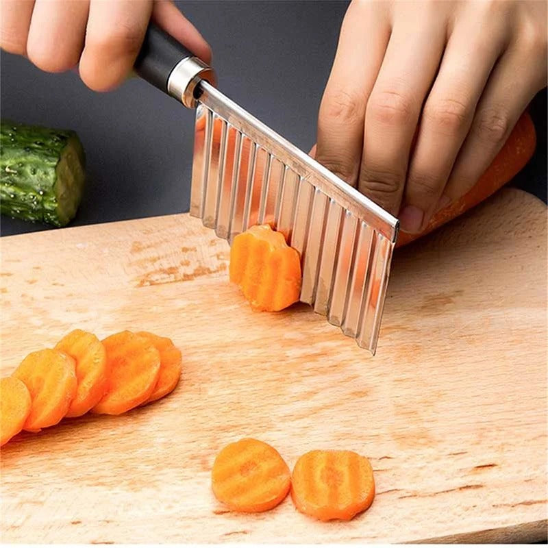 BowLift | WaveCut Stainless Steel Vegetable Knife