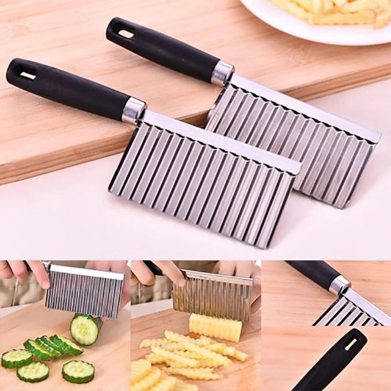 BowLift | WaveCut Stainless Steel Vegetable Knife