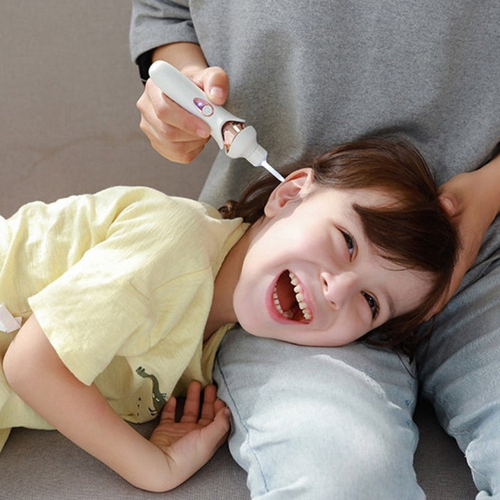 BowLift | Painless Ear Cleaner with LED Light – Safe Earwax Removal for Adults and Children, Rechargeable with Soft Suction Technology