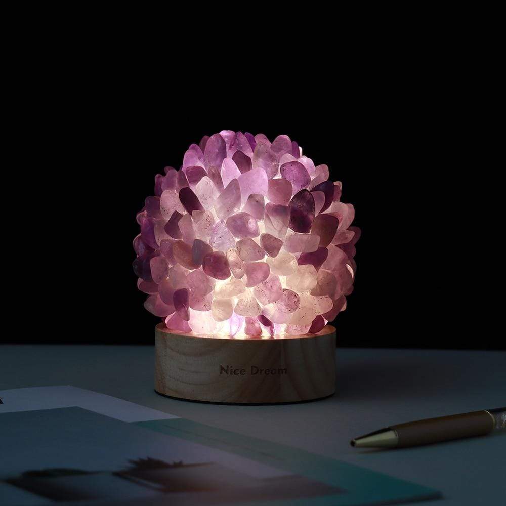 BowLift | Aventurine Quartz Crystal Lamp