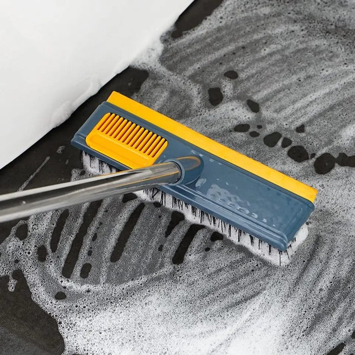 2 In 1 Floor Scrub Brush With Long Handle Bowlift