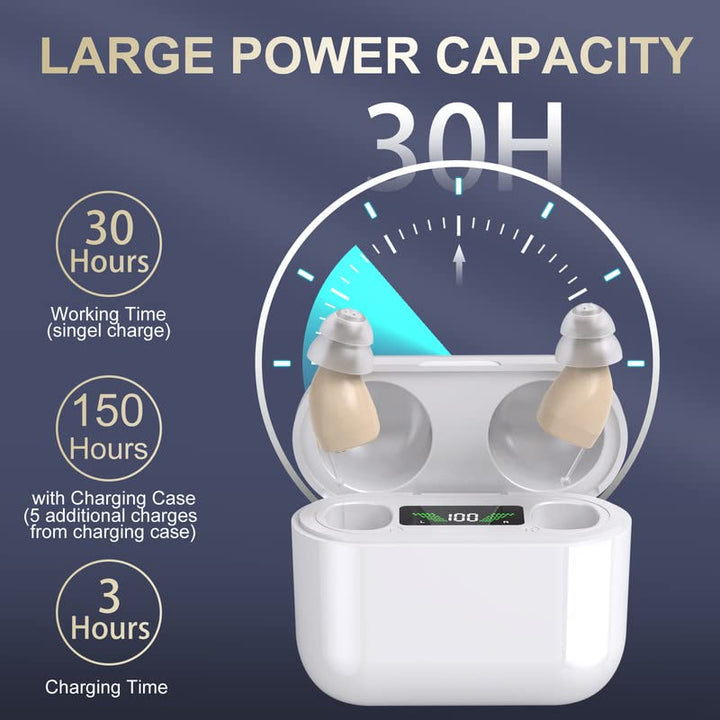 Wireless rechargeable hearing aids Bowlift