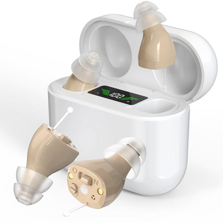 Wireless rechargeable hearing aids Bowlift