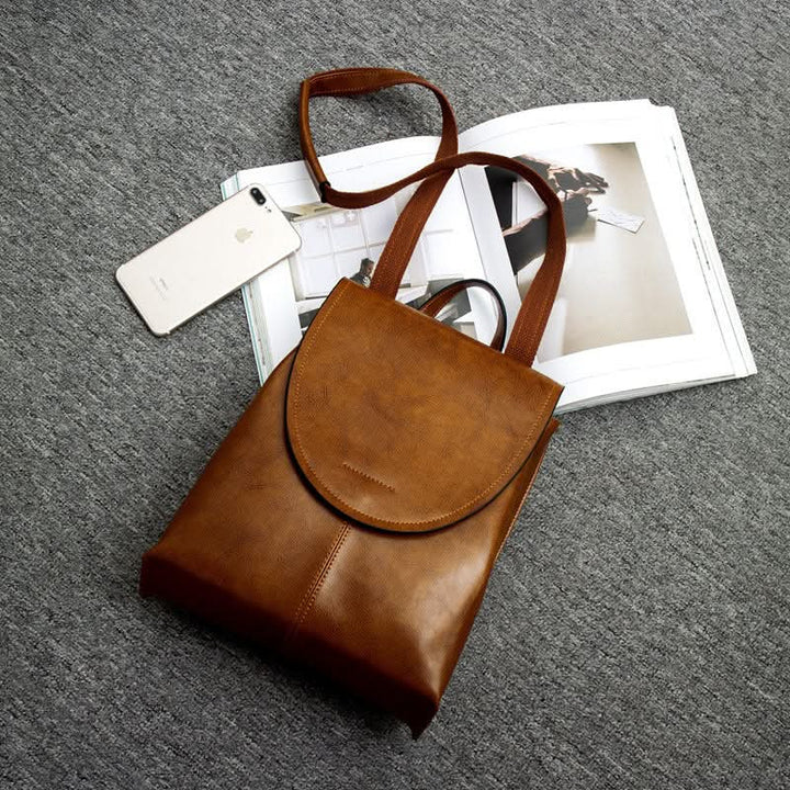 BowLift | Women's Leather Backpack for Work and Travel