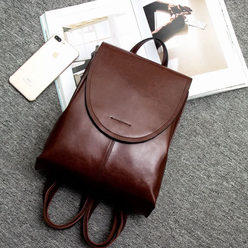 BowLift | Women's Leather Backpack for Work and Travel
