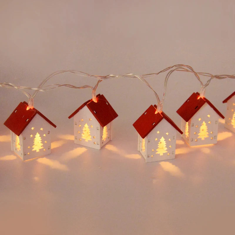 BowLift | Wooden Christmas Houses with LED Lights - GlowHouse