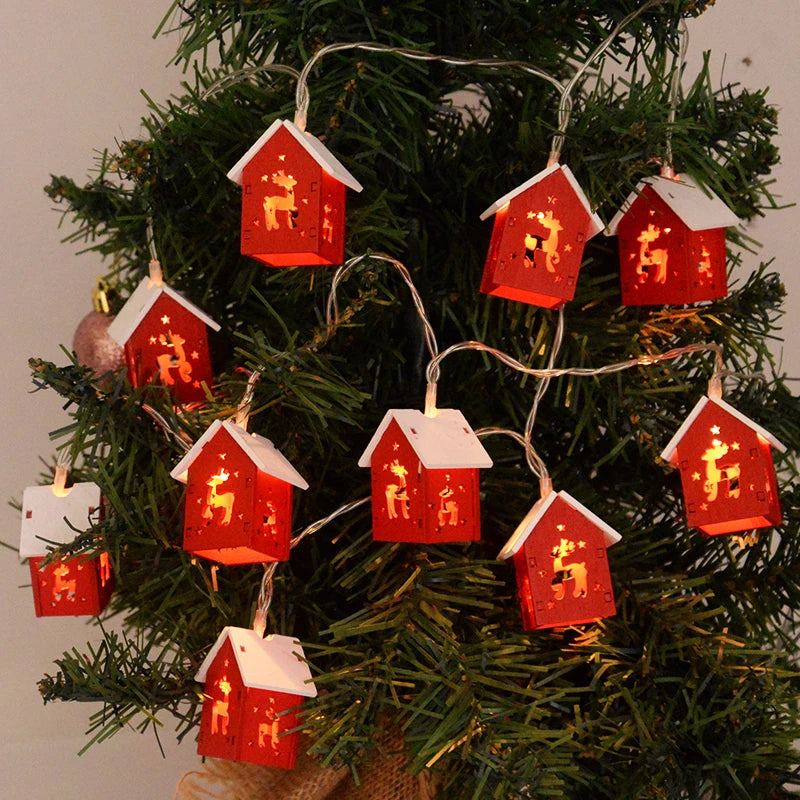BowLift | Wooden Christmas Houses with LED Lights - GlowHouse