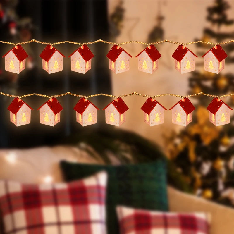 BowLift | Wooden Christmas Houses with LED Lights - GlowHouse