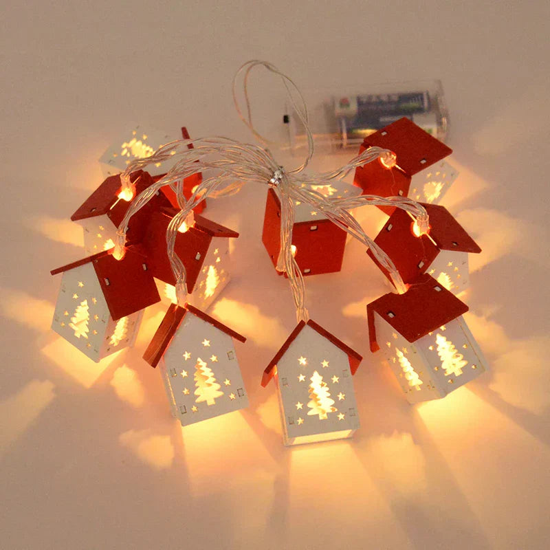 BowLift | Wooden Christmas Houses with LED Lights - GlowHouse