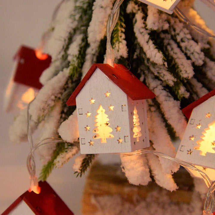 BowLift | Wooden Christmas Houses with LED Lights - GlowHouse