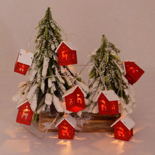 BowLift | Wooden Christmas Houses with LED Lights - GlowHouse