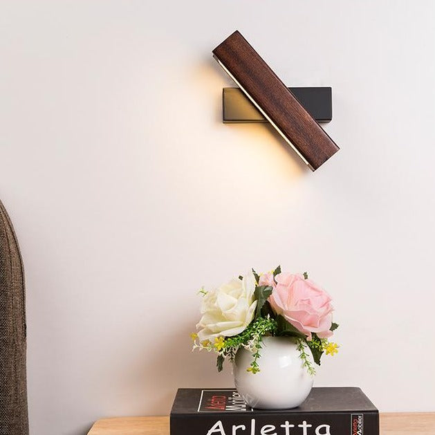 BowLift | Wooden LED Wall Lamp with Pivot Function - Twilight Pivot