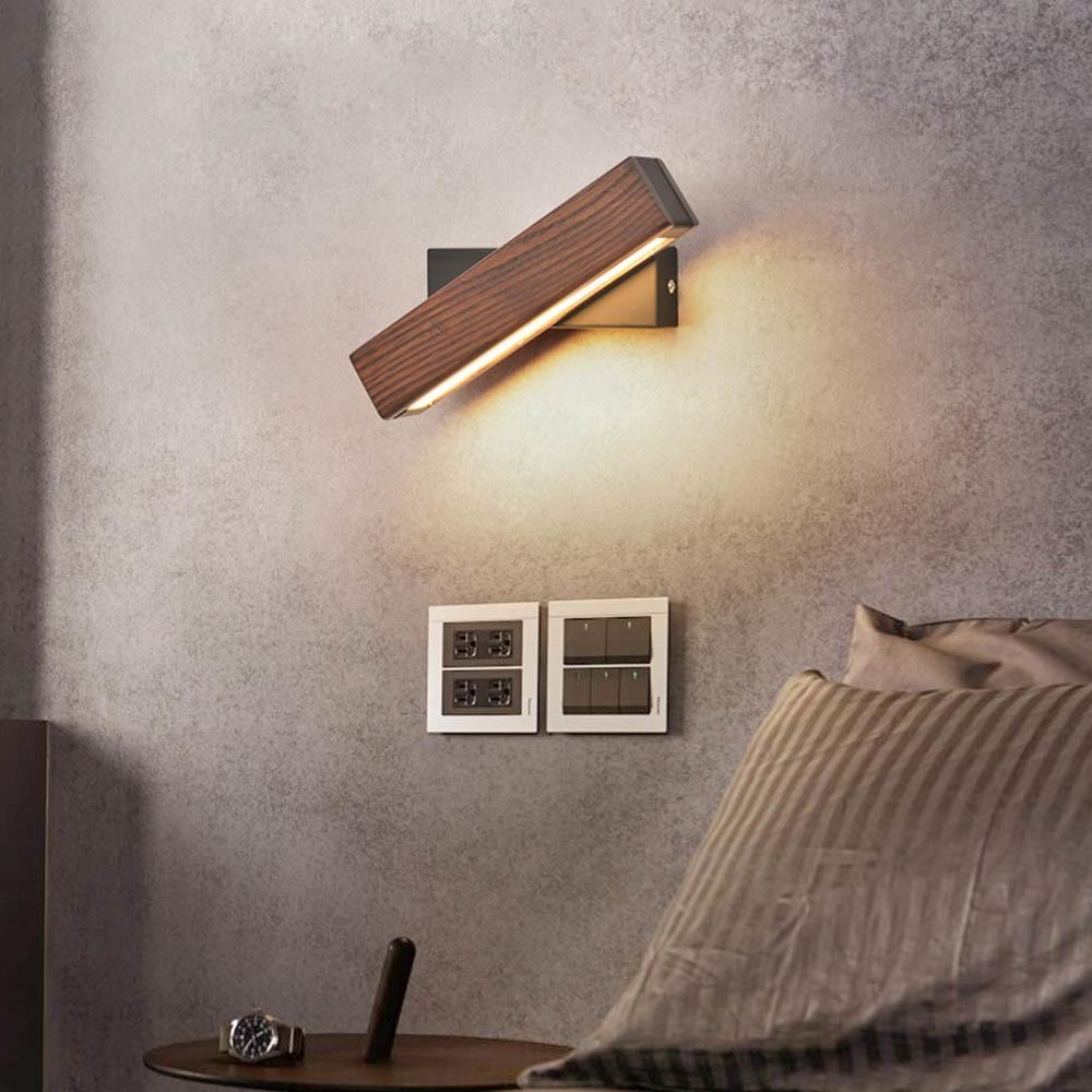 BowLift | Wooden LED Wall Lamp with Pivot Function - Twilight Pivot