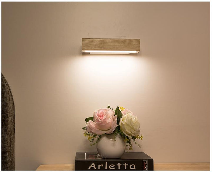BowLift | Wooden LED Wall Lamp with Pivot Function - Twilight Pivot