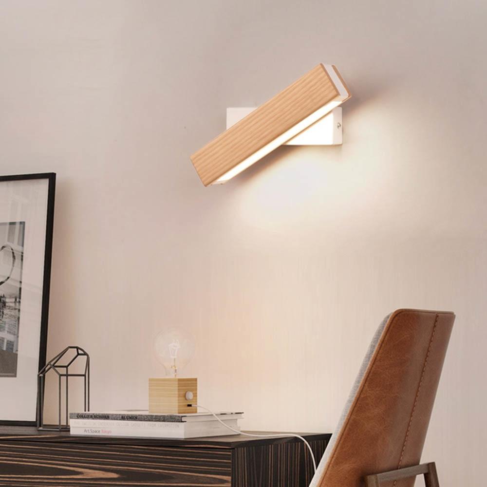 BowLift | Wooden LED Wall Lamp with Pivot Function - Twilight Pivot