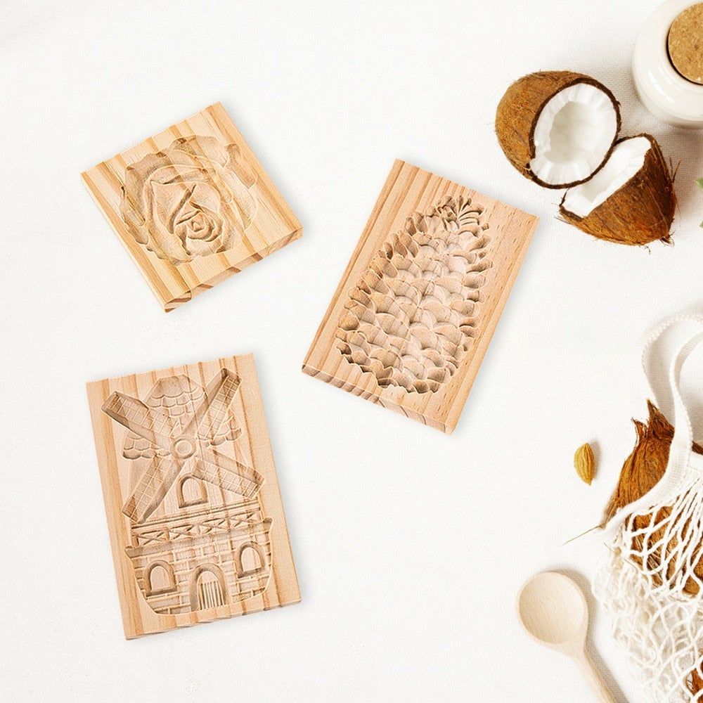 BowLift | Woodworks Baking Cookie Mold