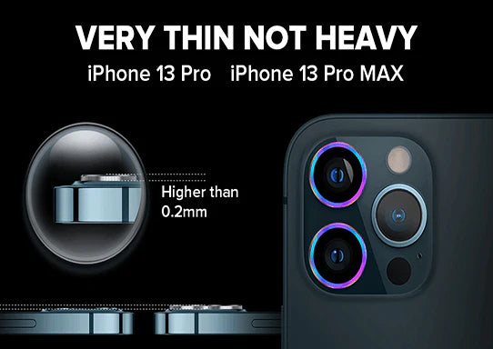 BowLift | Colorful Sapphire Lens Protector for iPhone