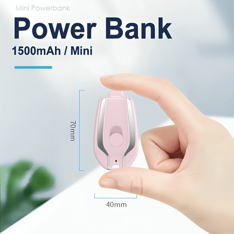 BowLift | LuxPower Elite Mini-Powerbank | Compact keychain with powerful charging function for on the go