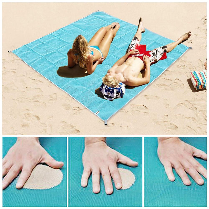 BowLift | XXL Sand-free Beach Towel | Sand Sheet | 200x200