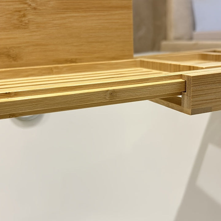 BowLift | ZenBath Luxe Bamboo Bathtub Tray