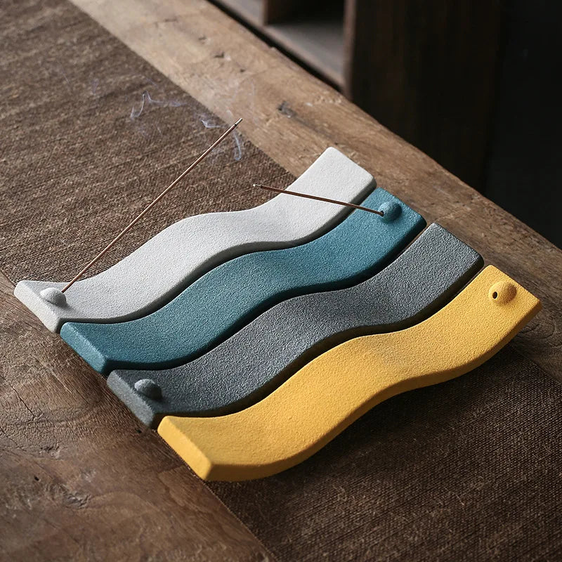BowLift | ZenWave Ceramic Incense Holder