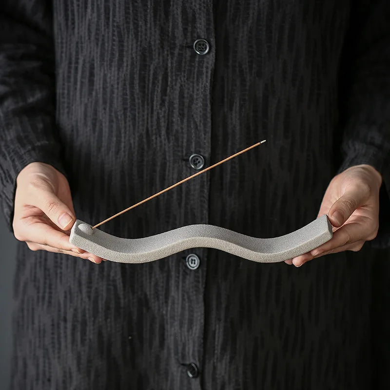 BowLift | ZenWave Ceramic Incense Holder