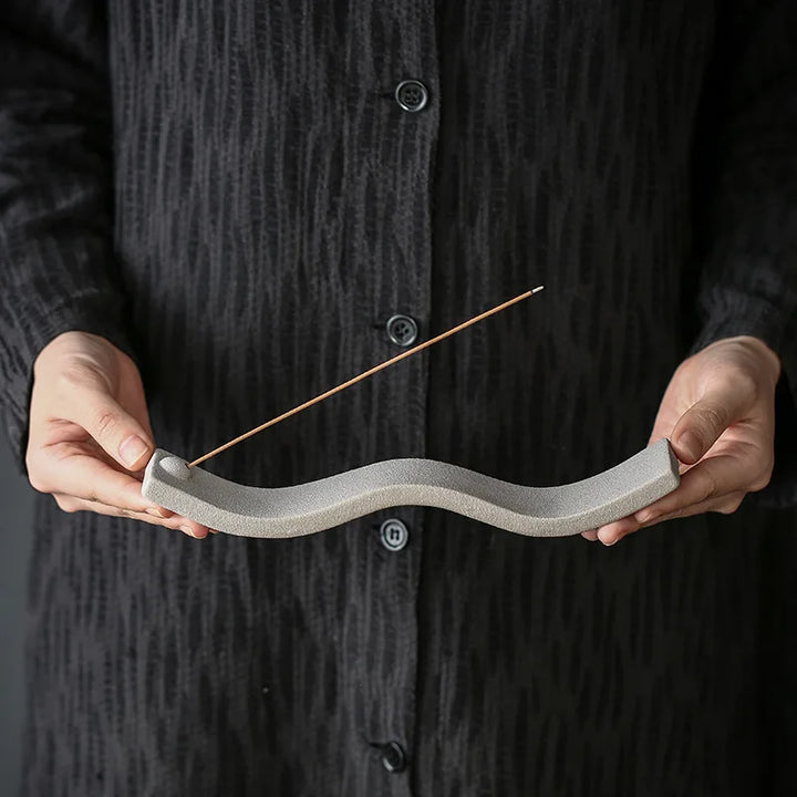 BowLift | ZenWave Ceramic Incense Holder