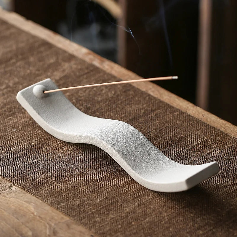 BowLift | ZenWave Ceramic Incense Holder